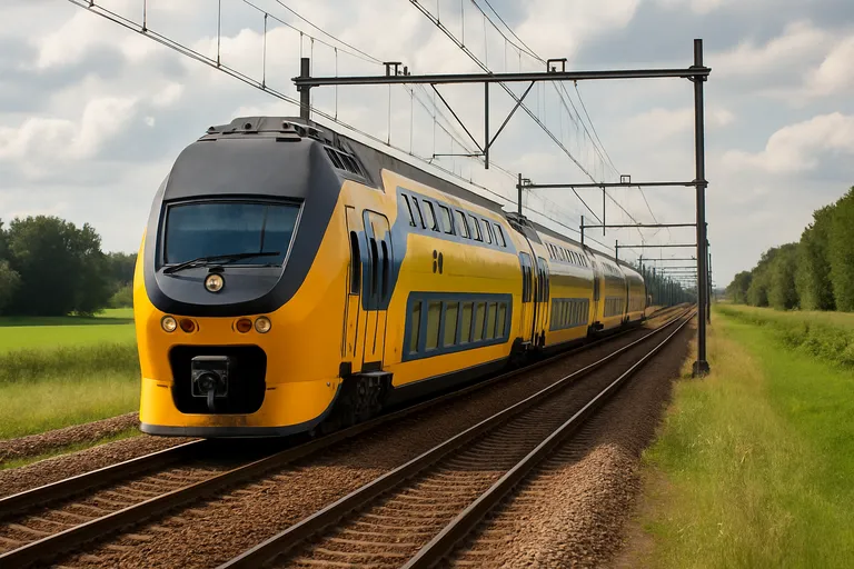 Belangrijke IC-routes in Nederland en België