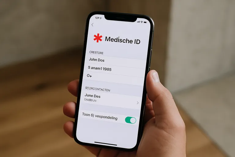 ICE instellen op je telefoon