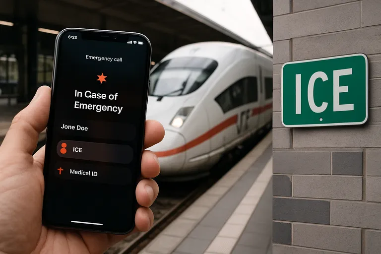 ICE uitgelegd: van je noodcontact op de telefoon tot de trein en de straatnaam
