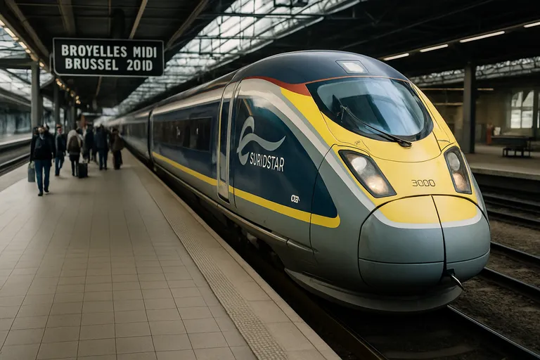Reis stap voor stap: van brussel-zuid naar london ST pancras