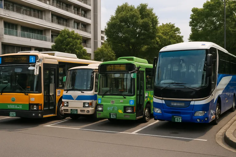 Soorten bussen in Japan