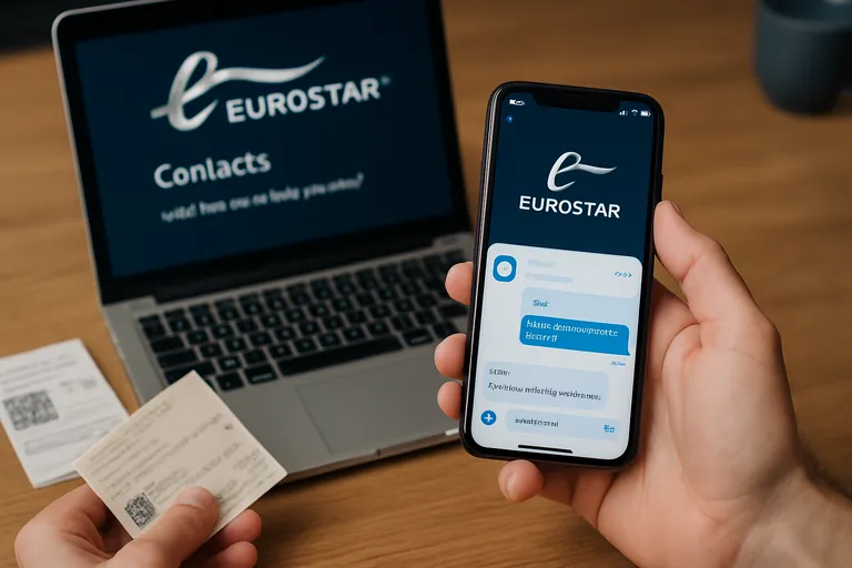 Zo bereik je Eurostar razendsnel via telefoon, chat en app